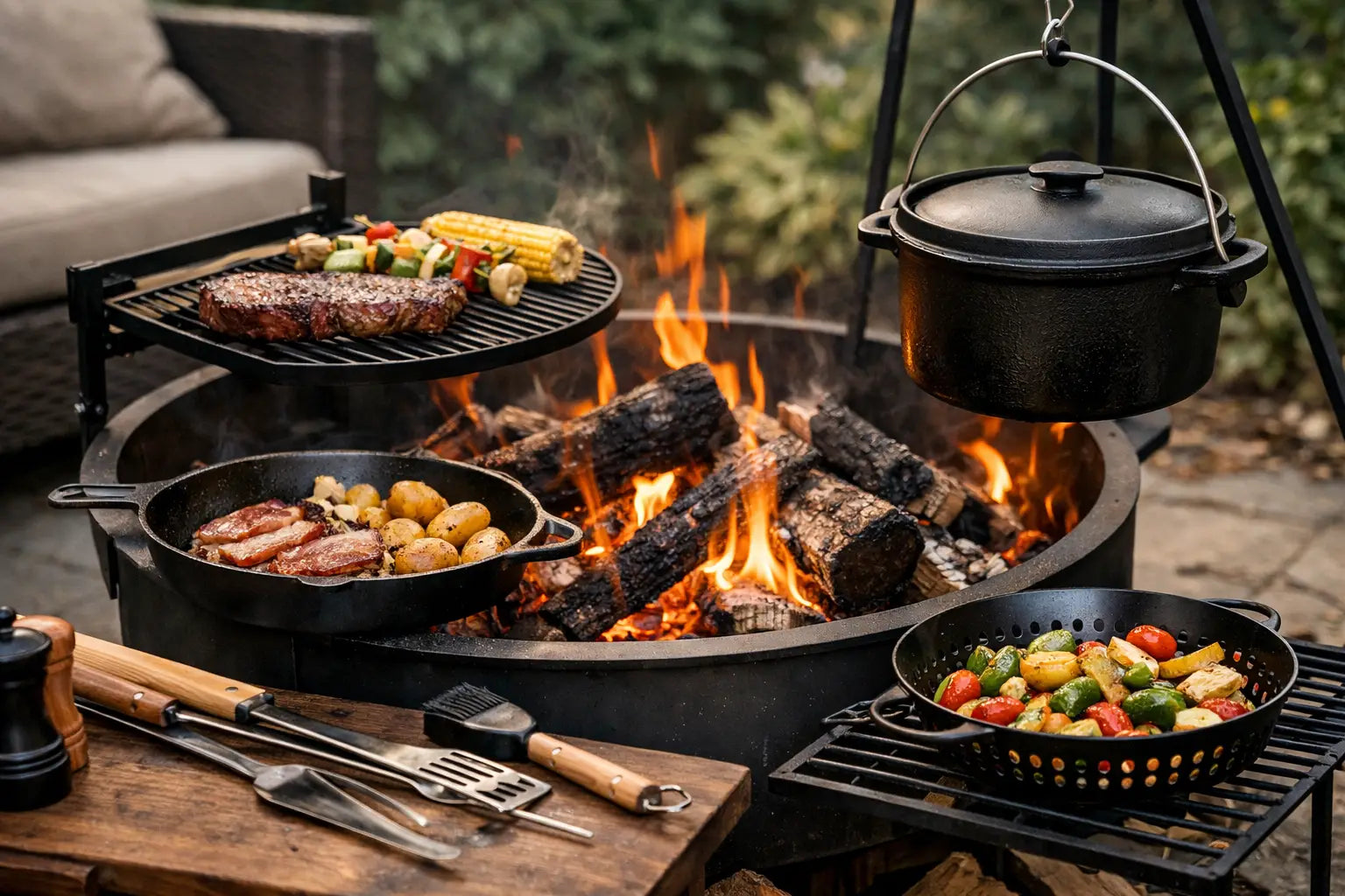 Fire Pit Cooking Accessories That Earn Their Place