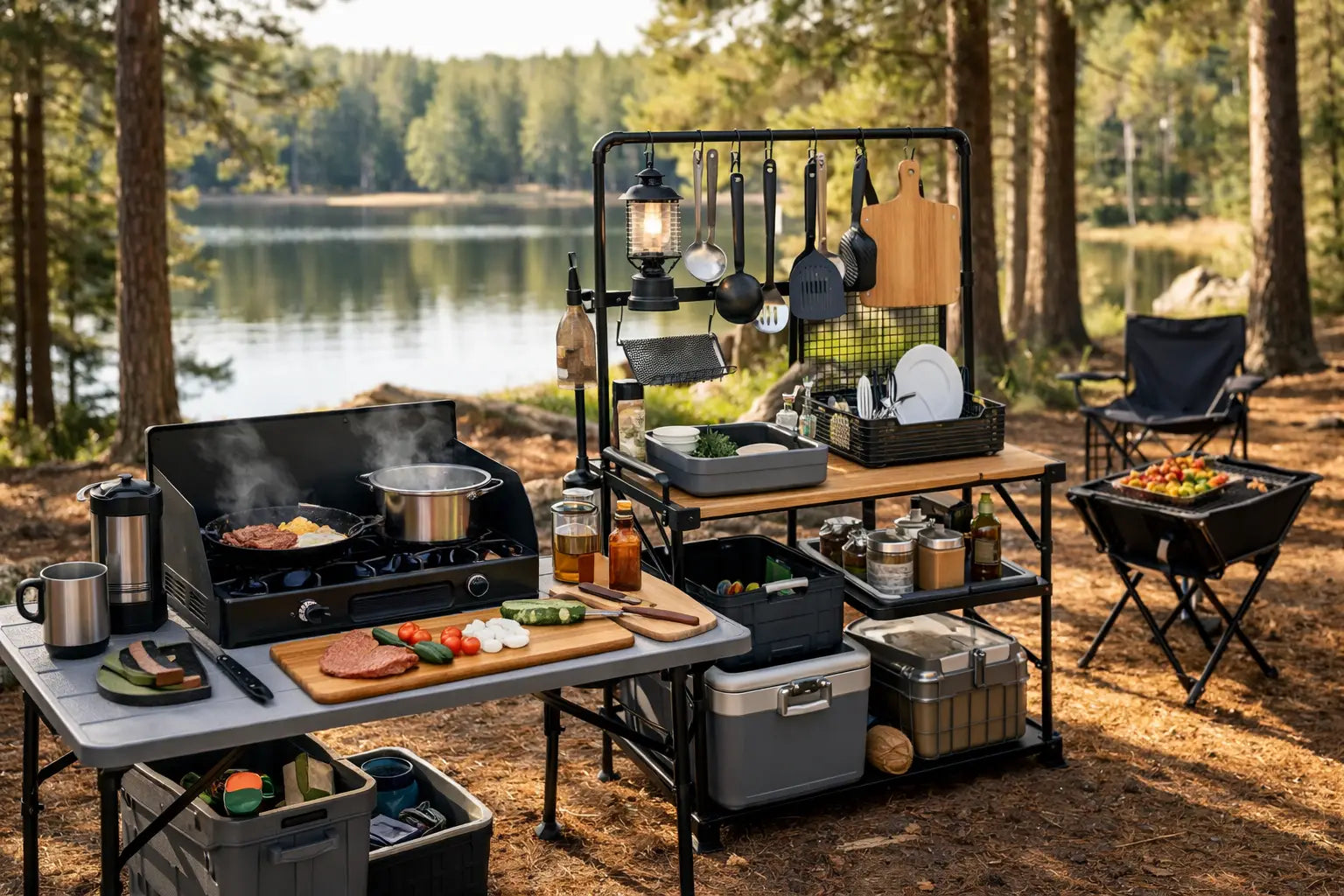 12 Camp Kitchen Setup Ideas That Work Harder
