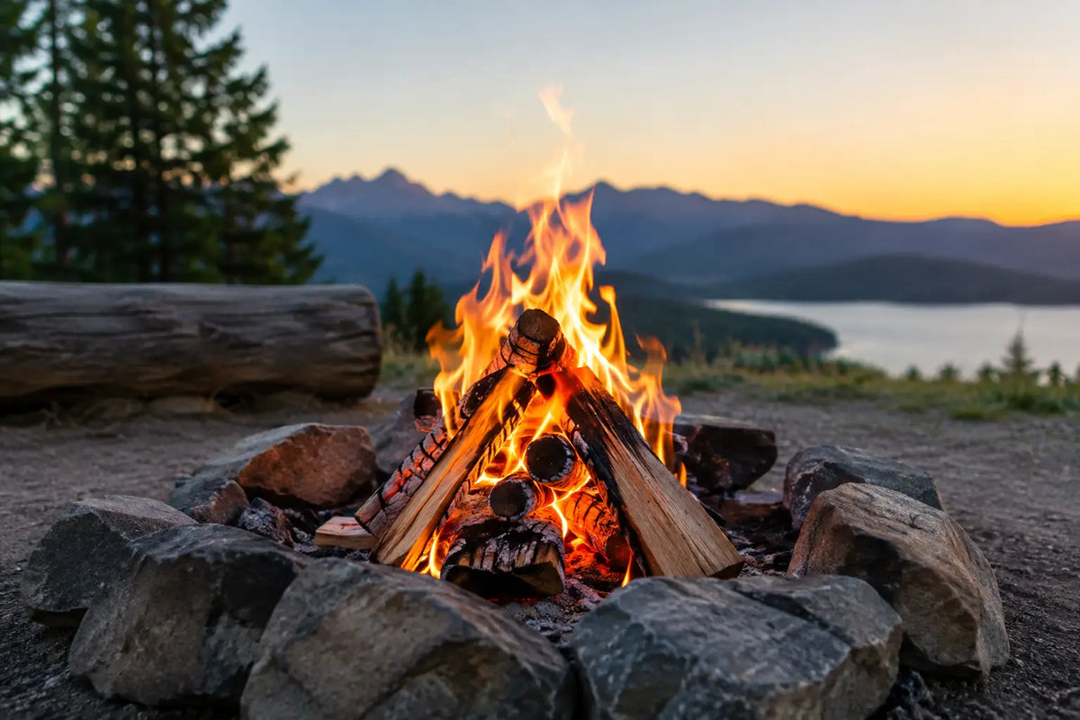 Build a Controlled Campfire That Burns Better