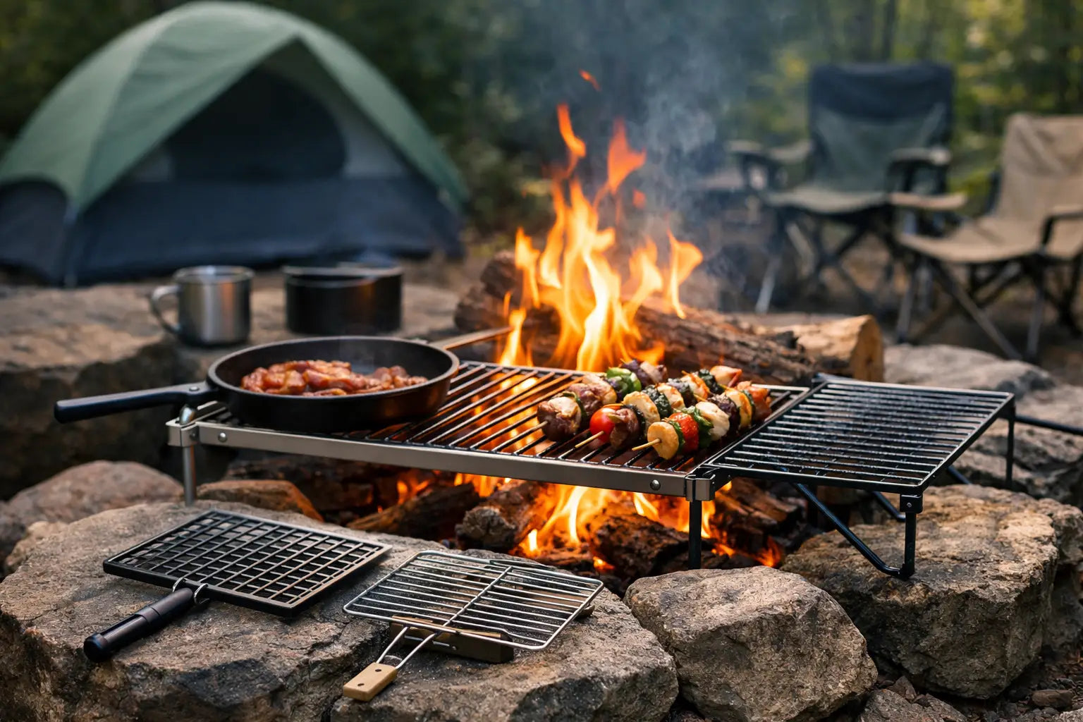 How to Choose a Campfire Cooking Grill Grate