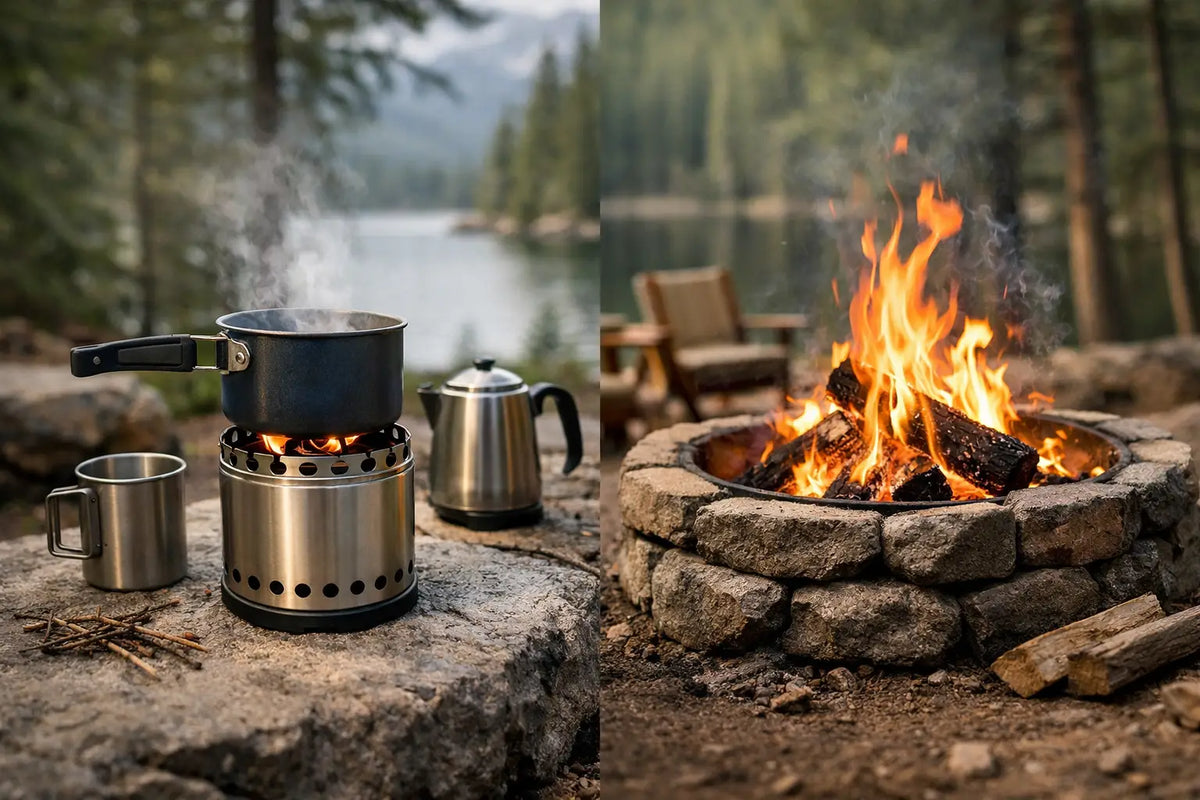 Camp Stove Versus Fire Pit: Which Belongs?