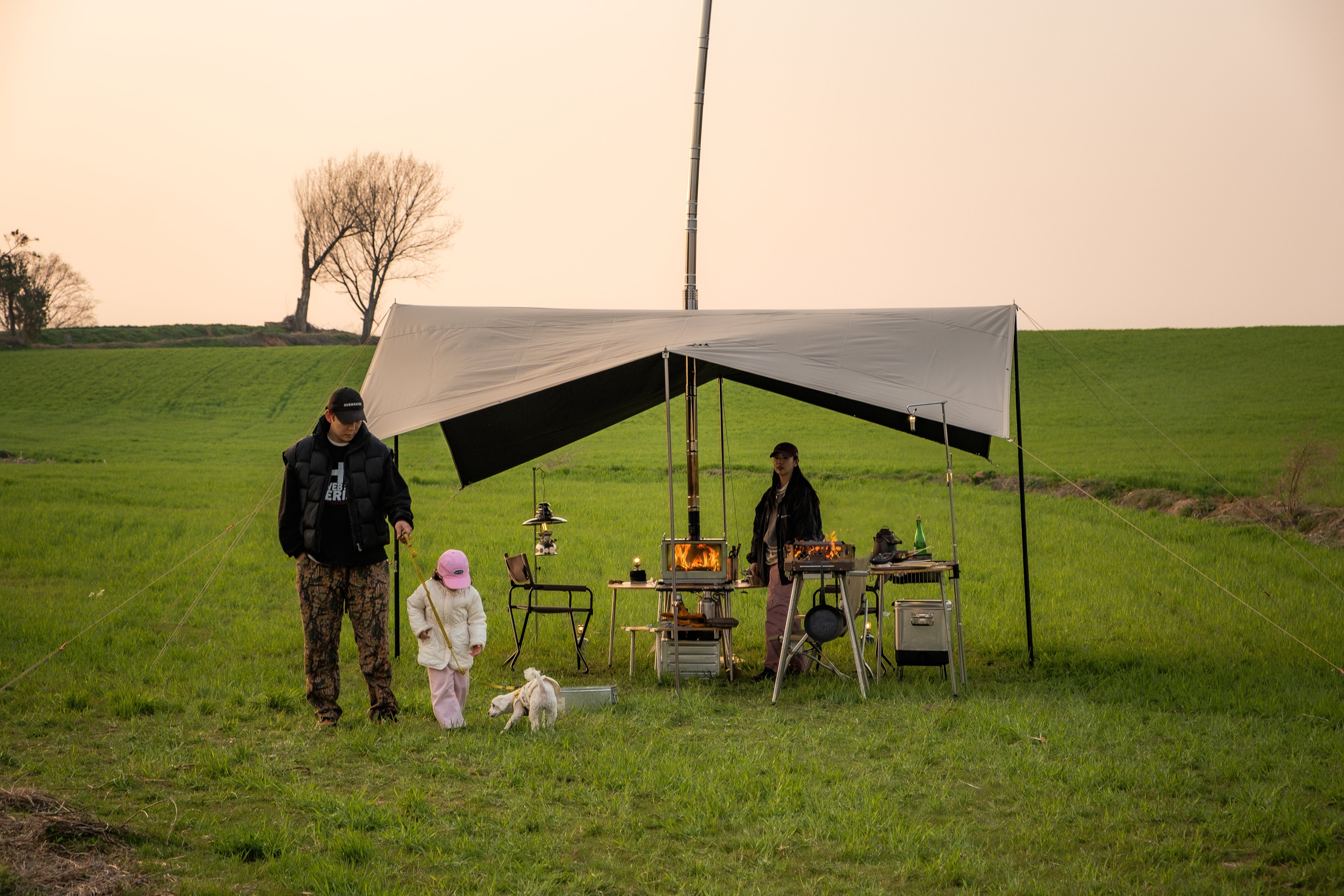 Family Camping with Landmark M