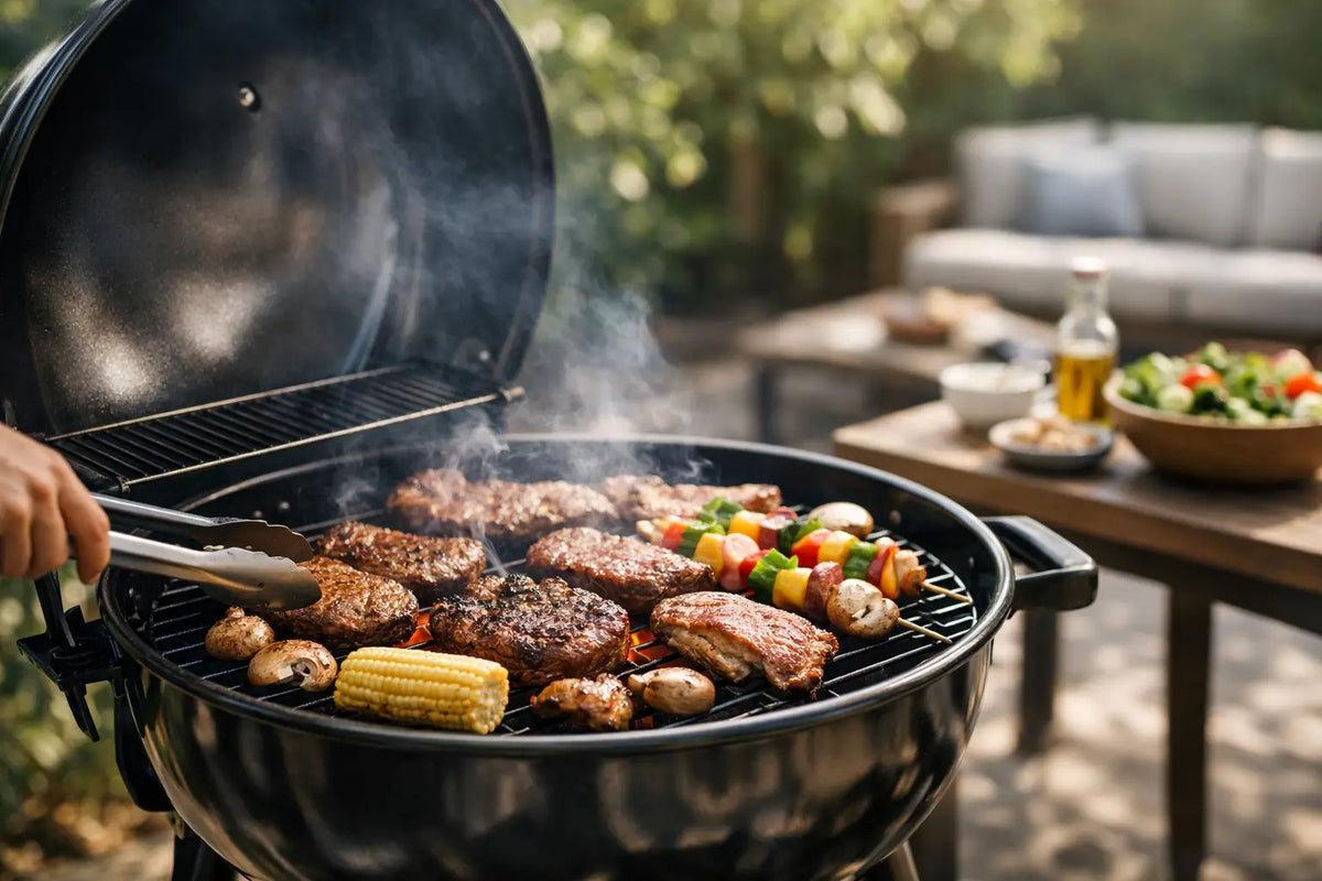 Charcoal Grill With Low Flare Ups: Cook Calmly