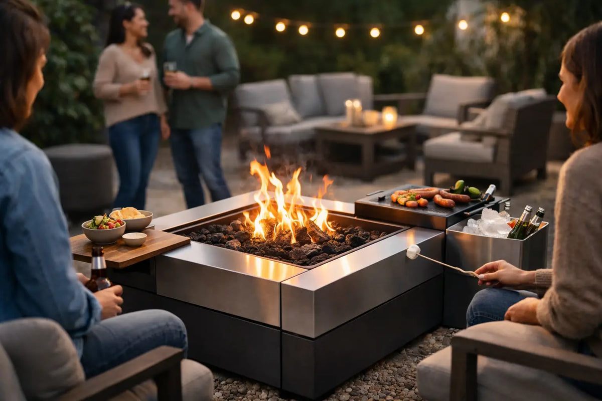 Modular Fire Pit System for Better Gatherings